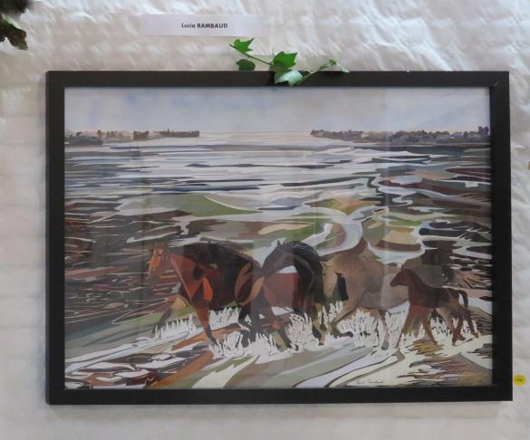 Au Salon d'Automne de Chamesson en 2024, 35 peintres ont présenté 165 tableaux, tous plus beaux les uns que les autres !