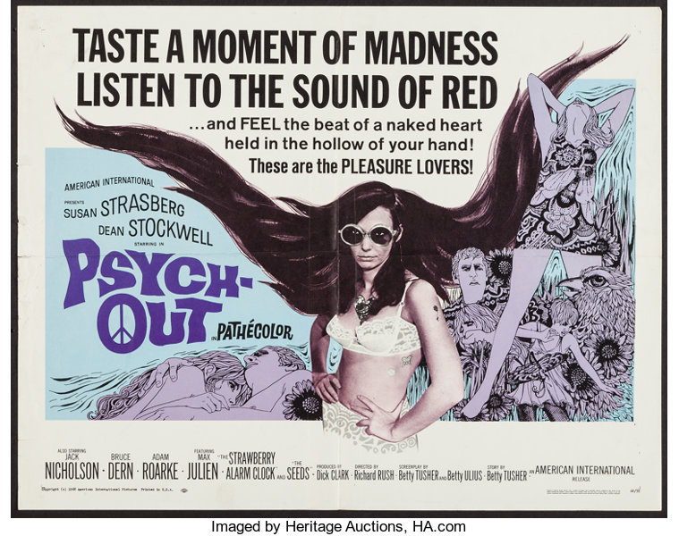 PSYCH OUT BOX OFFICE USA 1968