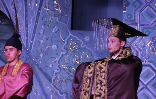 Spectacle au théâtre El Merosi (suite) à Samarcande