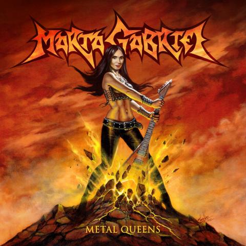 MARTA GABRIEL (CRYSTAL VIPER) - "My Angel" [Rock Goddess Cover] Lyric Video