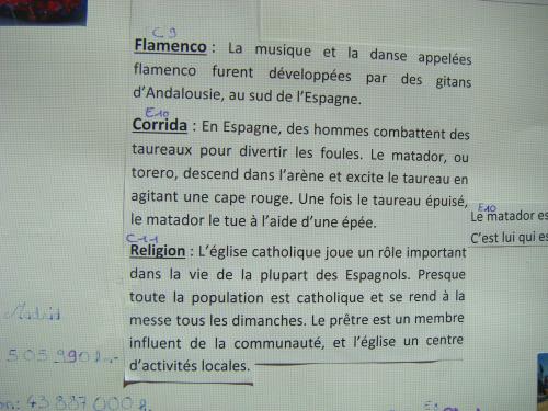 Exposé sur l'Espagne