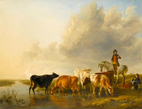 Peinture de :Thomas Sidney Cooper 