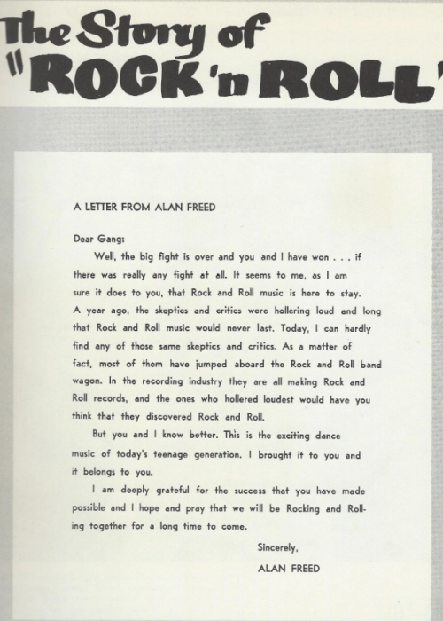 30 mars au 8 avril 1956 alan freed show 