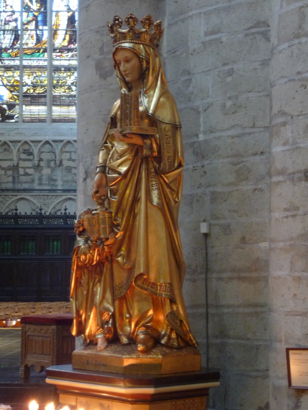 Sainte Gudule, Vierge, patronne de Bruxelles († 712)