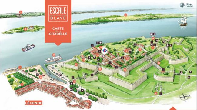 Visite guidée de la Citadelle de Blaye