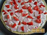 Tarte fine jambon tomate et pointe de moutarde