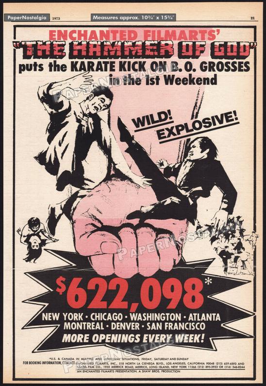 BOX OFFICE USA DU 14/06/1973 AU 20/06/1973