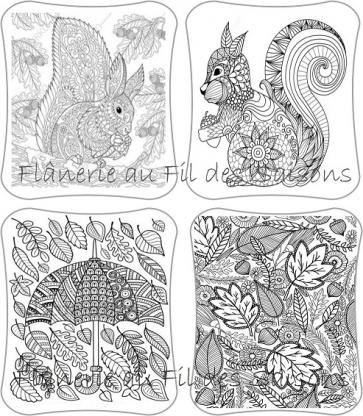 Zen coloriage Automne (2) !