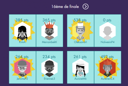 Mathador pendant les vacances...