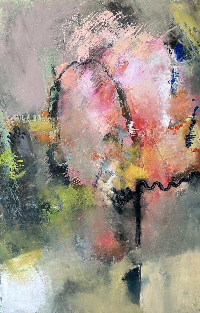 Peinture de ; Ludmila Budanov  peintre chypriote