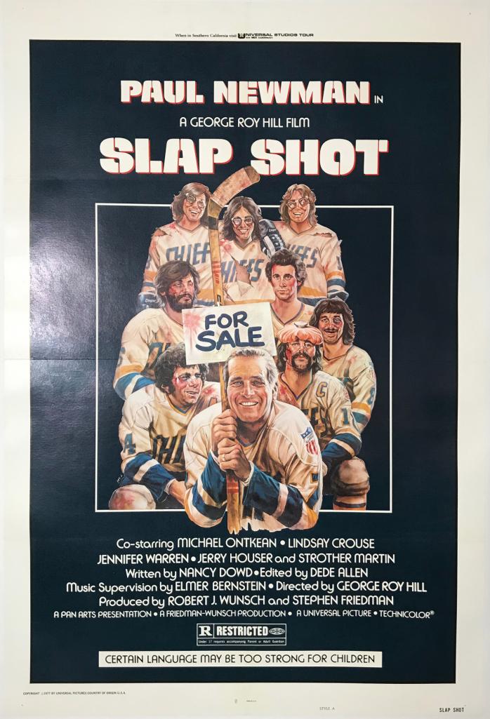 SLAP SHOT BOX OFFICE USA 1977
