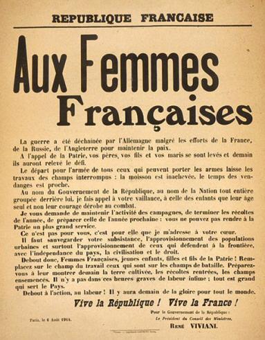 1914-1918: la vie à l'arrière