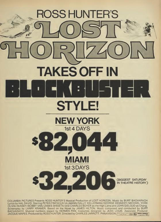 BOX OFFICE USA DU 08/03/1973 AU 14/03/1973