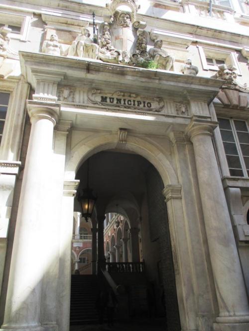 Le palais Doria-Tursi à Gênes