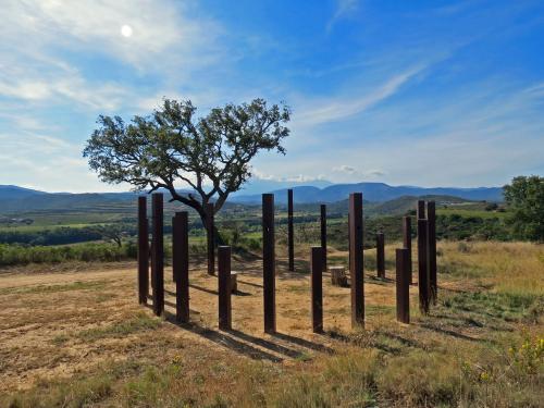 Les Chemins d'Adrienne depuis Fourques 