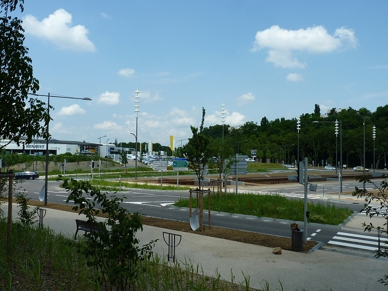 Metz / Le Pont de Hurleloup sur la seille...