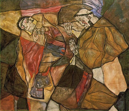 schiele agony