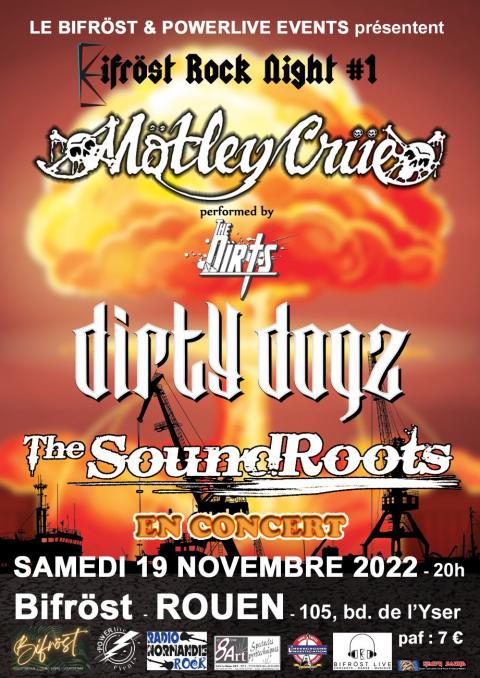 BIFRÖST ROCK NIGHT #1 - 19 Novembre 2022 - ROUEN "Bifröst"