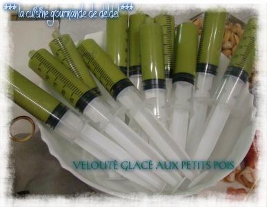 VELOUTÉ GLACÉ AUX PETITS POIS