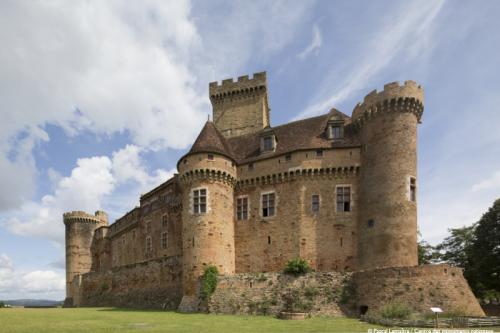 Le château de Castelnau-Bretenoux  (Lot)