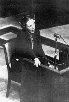 Marie-Claude Vaillant-Couturier, rescapée des camps de la mort