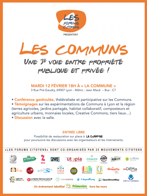 Invitation 12 février "Les communs" 