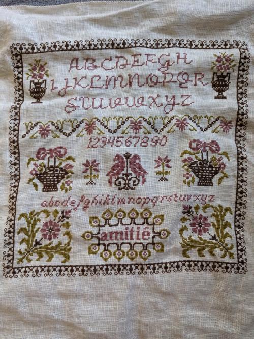 SAL Sampler fleuri 2023 la fin