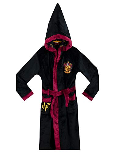 Harry Potter Robe de Chambre | Gryffindor Peignoir Polaire | Peignoirs Hogwarts pour Enfants