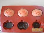 Les citrouilles en coque de chocolat