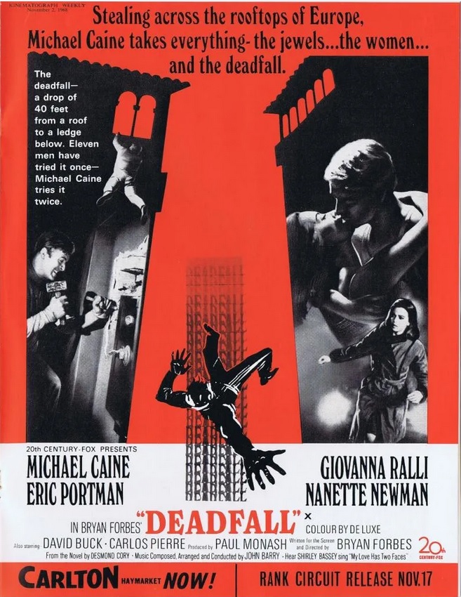 DEADFALL box office USA 1968