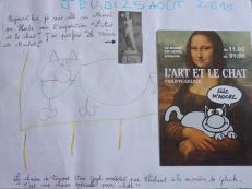 Son premier carnet de voyage à 5 ans 1/2