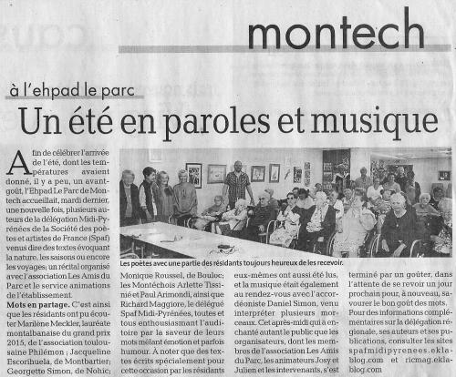 MOISSON D'ARTICLES