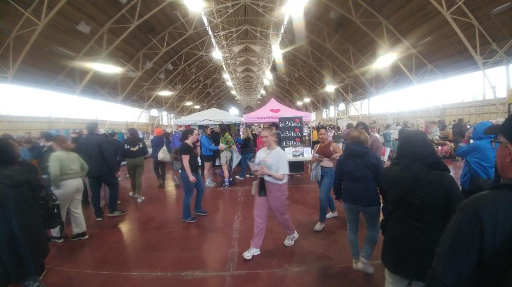Flea Market at Aberdeen Pavilion in Ottawa on April 27th 2024