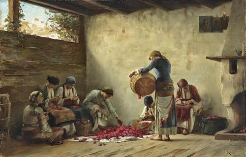 Theodoros Rallis (Theodore Jacques Ralli) : portraits de femmes * Θεόδωρος Ράλλης