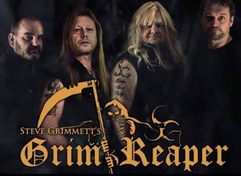 STEVE GRIMMETT'S GRIM REAPER - Les détails du premier album live Reaping The Whirlwind