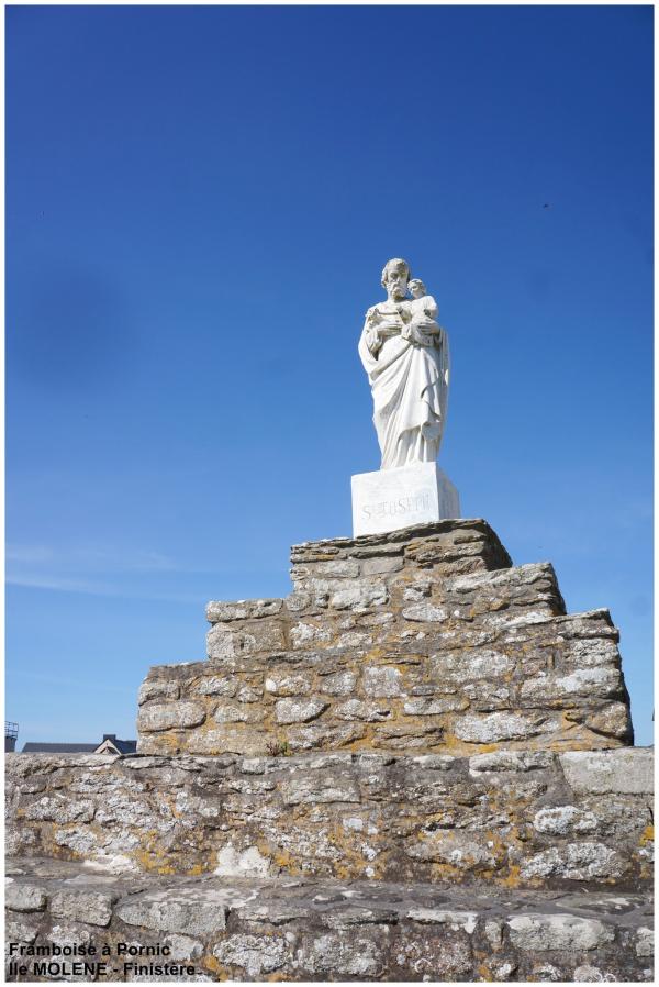 Ile de Molène Statue de St Joseph