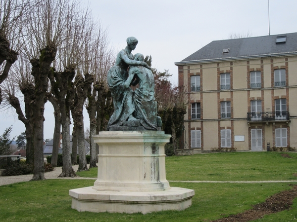 Visite du Musée de Nogent sur Seine avec l'ACC : la partie consacrée à la sculptrice Camille Claudel...
