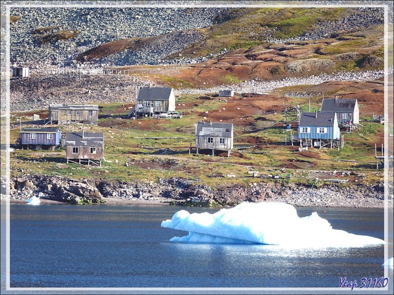 Savissivik : maisons délabrées et chiens de traîneaux partout ... - Meteorite Island - Groenland