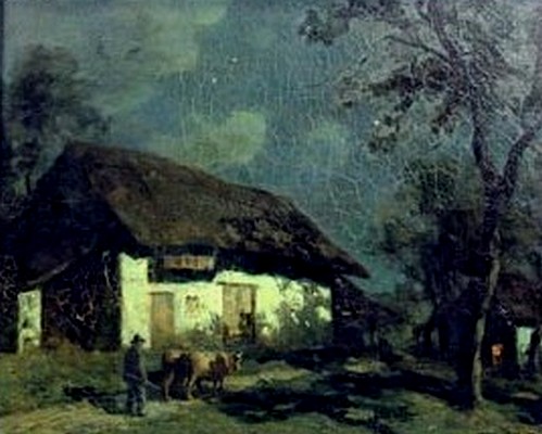 Peinture de : François-Charles Cachoud