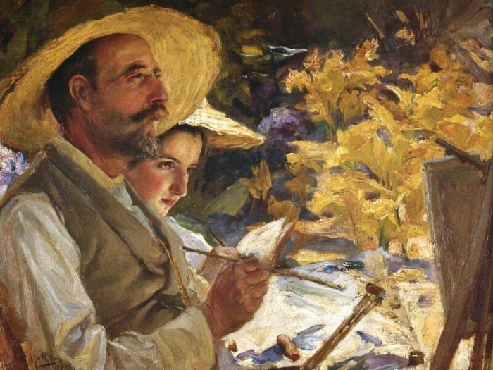 Peintures de José Vital Branco Malhoa, peintre portugais