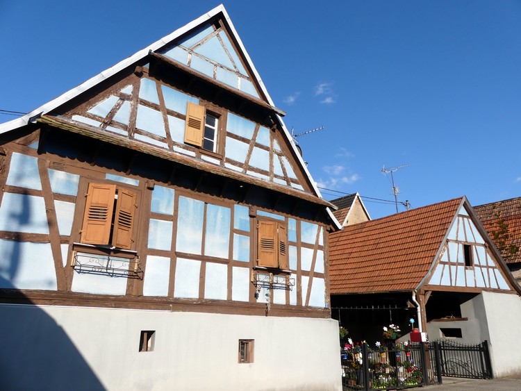 Les maisons alsaciennes