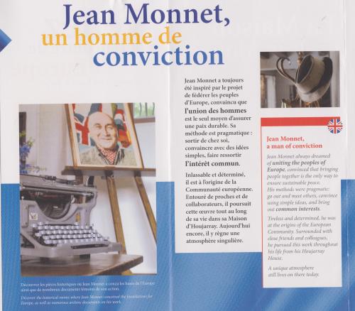 La maison de Jean Monnet, à Bazoches-sur-Guyonne (Yvelines)