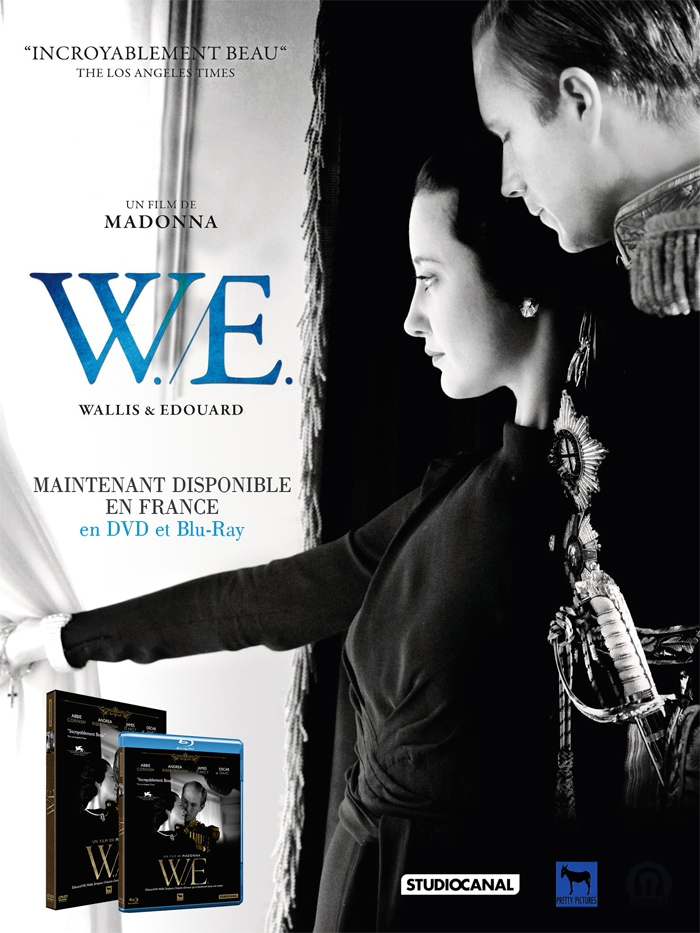 W.E. en DVD et Blu-Ray en France