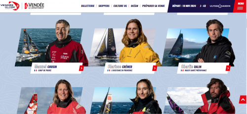 Entraînements pour le Vendée Globe