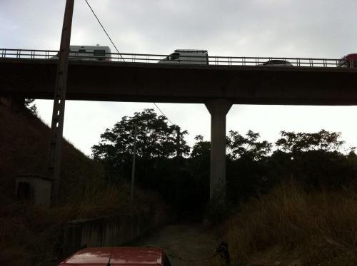 Vomis autoroutier aux portes de Marseille