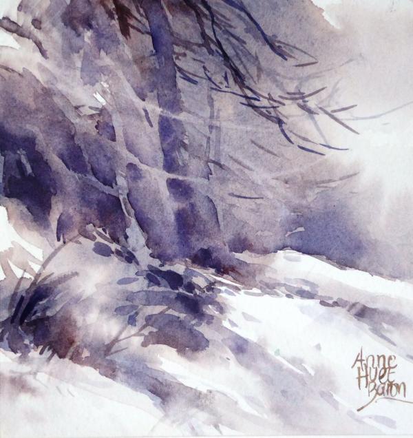 Peinture d' Anne Huet Baron