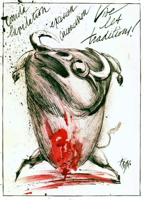 toroscorrida torero traditions barbares - circoncision lapidation