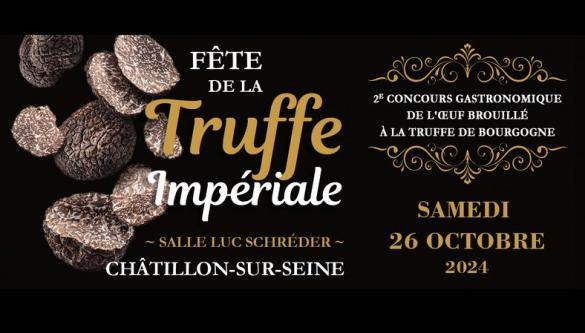 Le concours de  "l'œuf brouillé à la truffe" , lors de la Fête de la truffe Impériale, a connu un beau succès