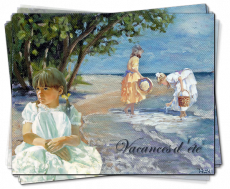 Les grandes vacances (cartonnettes)