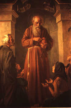 Saint Conrad de Parzham. Frère capucin († 1894)